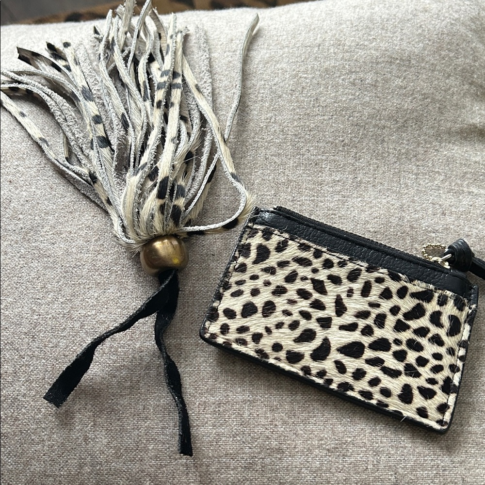 Zebra handbag strap credit card holder and bag accessory bundle - Picture 9 of 9